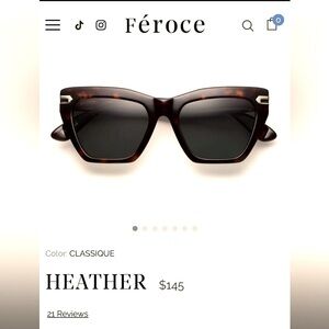 Féroce Heather Classique Sunglasses